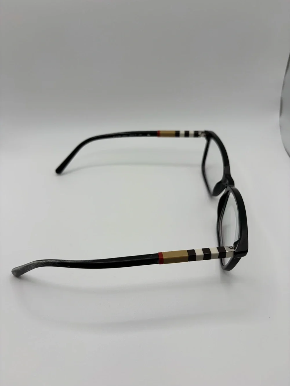 Burberry B 2199 3001 Eyeglass FRAMES Black Rectangle 53-17-145 Made in Italy